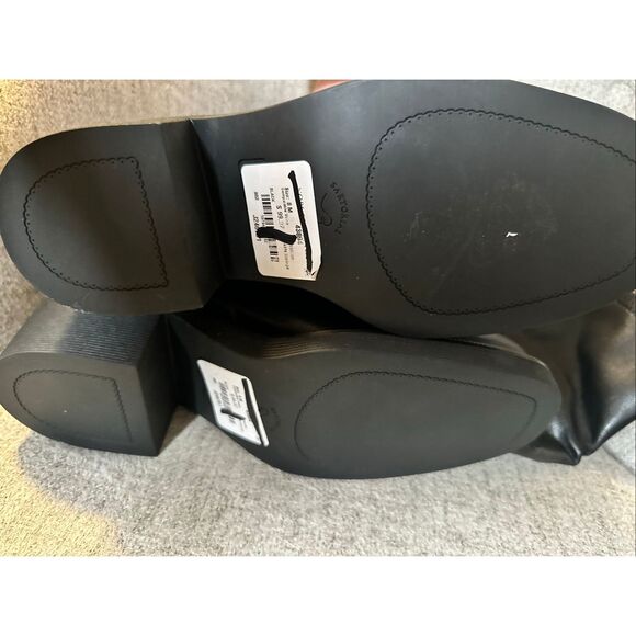 Franco Sarto Black Thigh High Kelly Boots Size 8 New - Picture 4 of 5